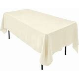 Tablecloth Ivory 60 Tablecloth Ivory 60