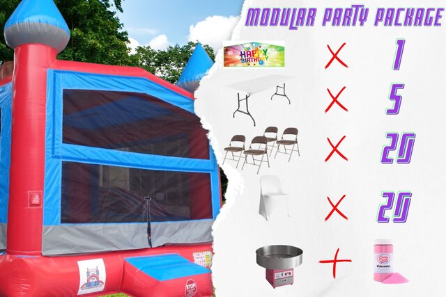 Twister Party Package with Cotton Candy Twister Party Package with Cotton Candy