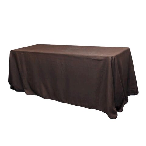 90x156 Tablecloth Brown
