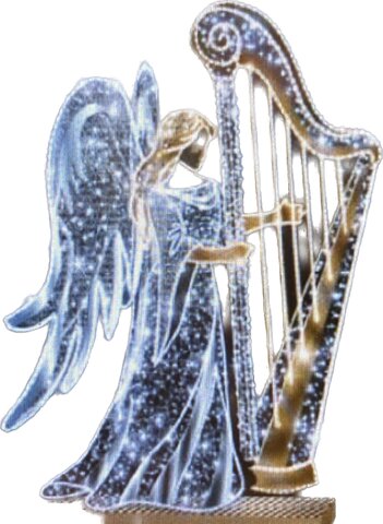 Angel With Harp