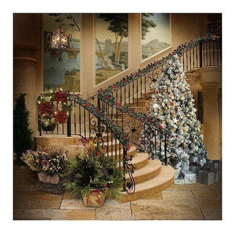 BD-Christmas Tree and Stairs