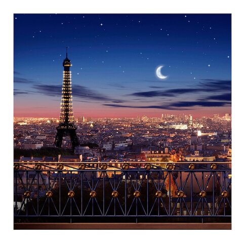 T-Eiffel Tower Paris Backdrop