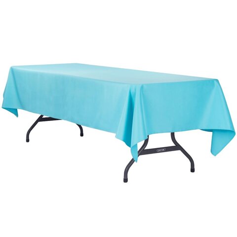 60x120 Tablecloth Aqua Blue