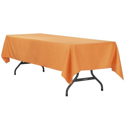 60x120 Tablecloth Burnt Orange