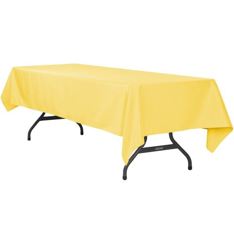 60x120 Tablecloth Canary Yellow