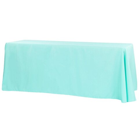90x156 Tablecloth Turquoise