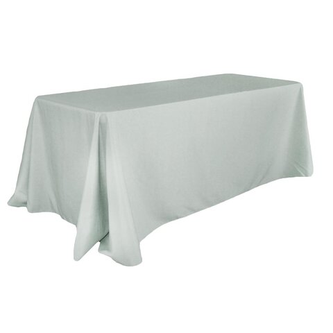 90x156 Tablecloth Silver