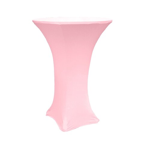 Cocktail Pink Spandex Tablecloth