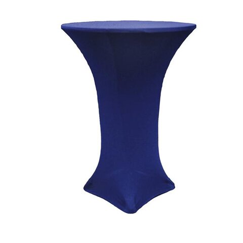 Cocktail Navy Blue Spandex Tablecloth