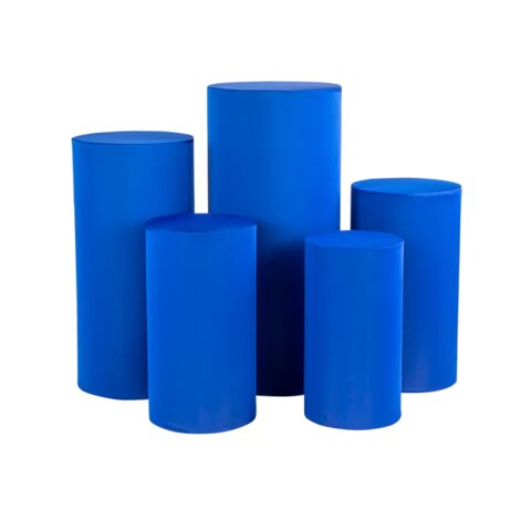 Pillar Covers Royal Blue