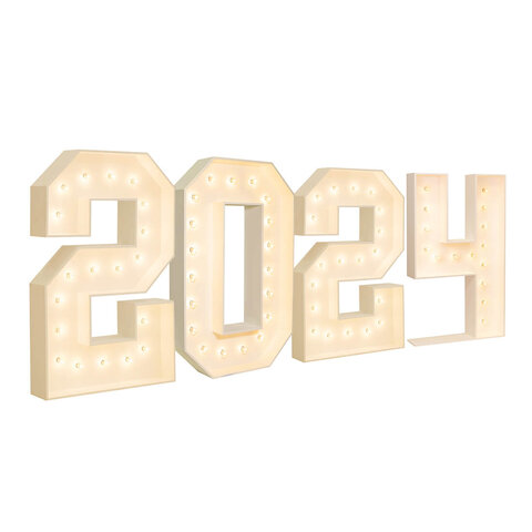 2024 Light Up Numbers