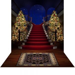 C-Christmas Stair Case