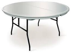 60" Round Gray Tables
