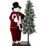 SM-Snowman Animated with Tree