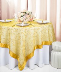 85x85 Lace Overlays Gold