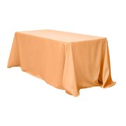 90x132 Tablecloth Peach
