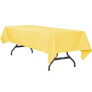 60x120 Tablecloth Canary Yellow