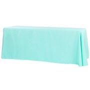 90x156 Tablecloth Turquoise