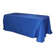 90x132 Tablecloth Royal Blue