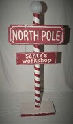 Santa Workshop Sign