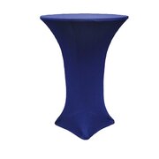 Cocktail Navy Blue Spandex Tablecloth
