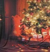 C-Christmas Tree Backdrops