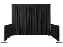 D-Blk 8 X 8 Pipe & Drape Booth1