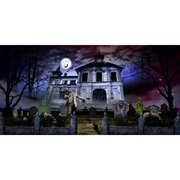BD-Halloween Graveyard House