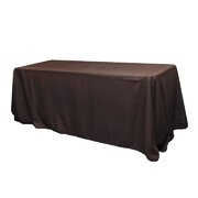 90x132 Tablecloth Brown