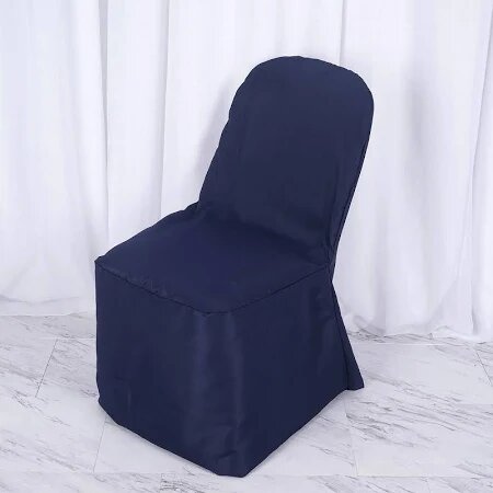 Navy Blue Banquet Chair Covers Scuba