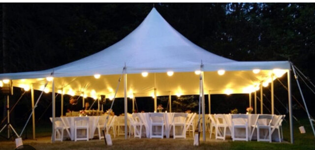 Tent lights (20x20 Perimeter) Tent lights (20x20 Perimeter)