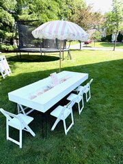 Lego/Canvas Paint or Craft Table with Stools