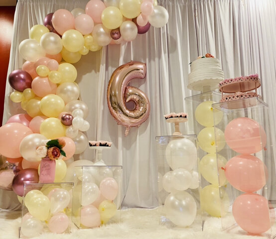 4'x4' Balloon Garland Decor Package 4'x4' Balloon Garland Decor Package