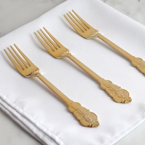 Flatware- Fork Gold Flatware- Fork Gold