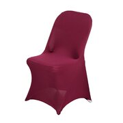 Spandex Chair Cover - Burgundy