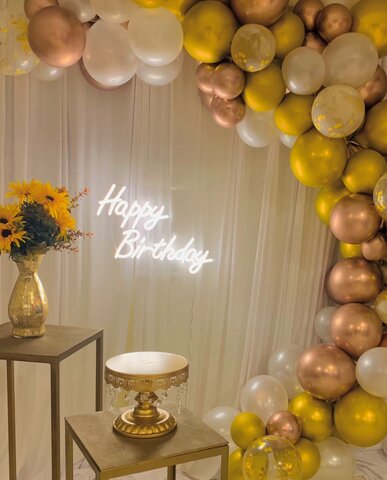 Happy Birthday Neon Sign Happy Birthday Neon Sign