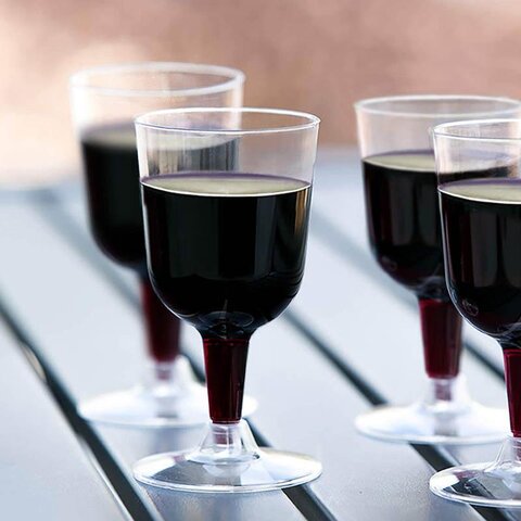 Wine Cups - Clear Wine Cups - Clear