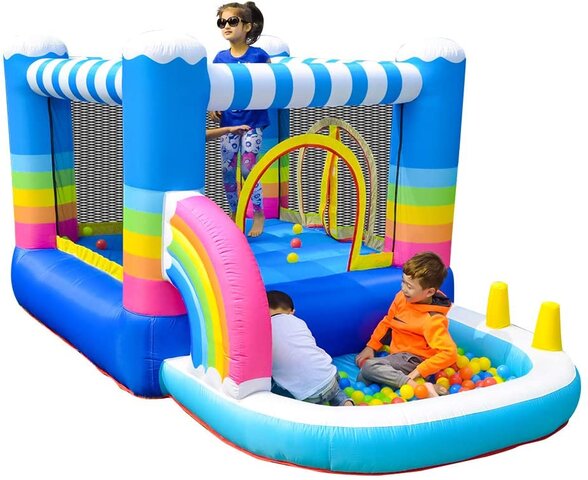 Toddler Rainbow Bounce House Toddler Rainbow Bounce House