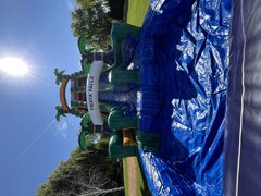 22 ft dual lane waterslide aka fiesta falls