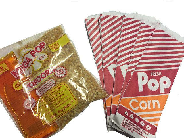 Popcorn Supplies ONLY plus 50 Servings