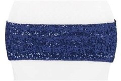 Sequin chair sashes Sequin chair sashes