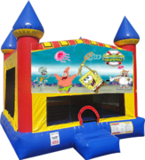 Spongebob Castle Bouncer Spongebob Castle Bouncer