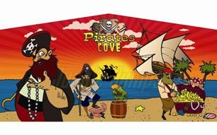 Pirate Theme Art Panel.