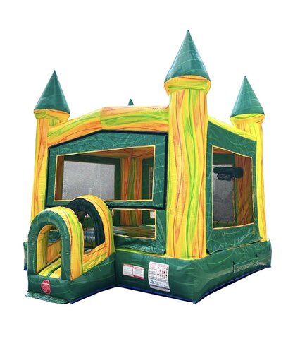 Green Marble Bounce House Green Marble Bounce House