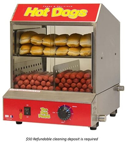 Hot Dog Steamer Hot Dog Steamer