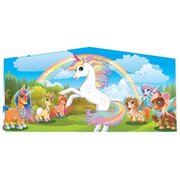 Unicorns Bounce House Banner