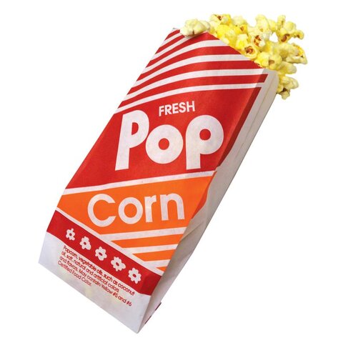 Popcorn Bags - 50 Count