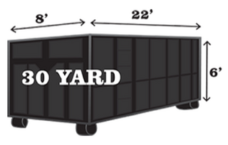 30 Yard Roll Off Dumpster