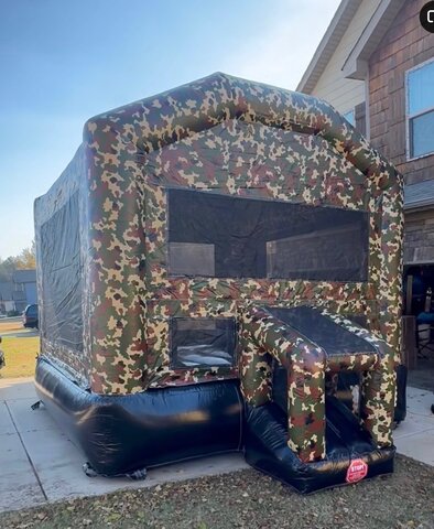 Camo Bounce House Camo Bounce House