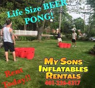 Life Size Beer Pong